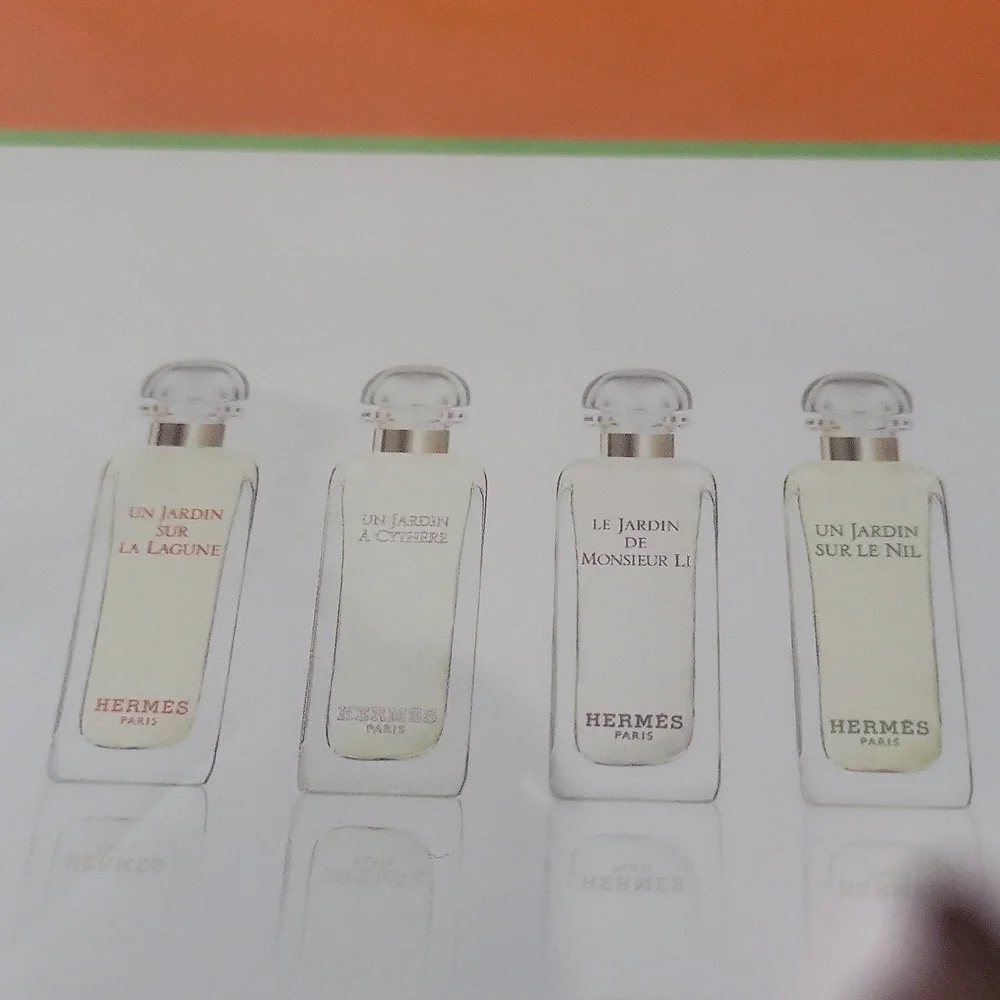 Hermes Sealed Box Fab 4 Deluxe Hermes Samples New And Fab Perfumes Paris - Picture 6 of 10